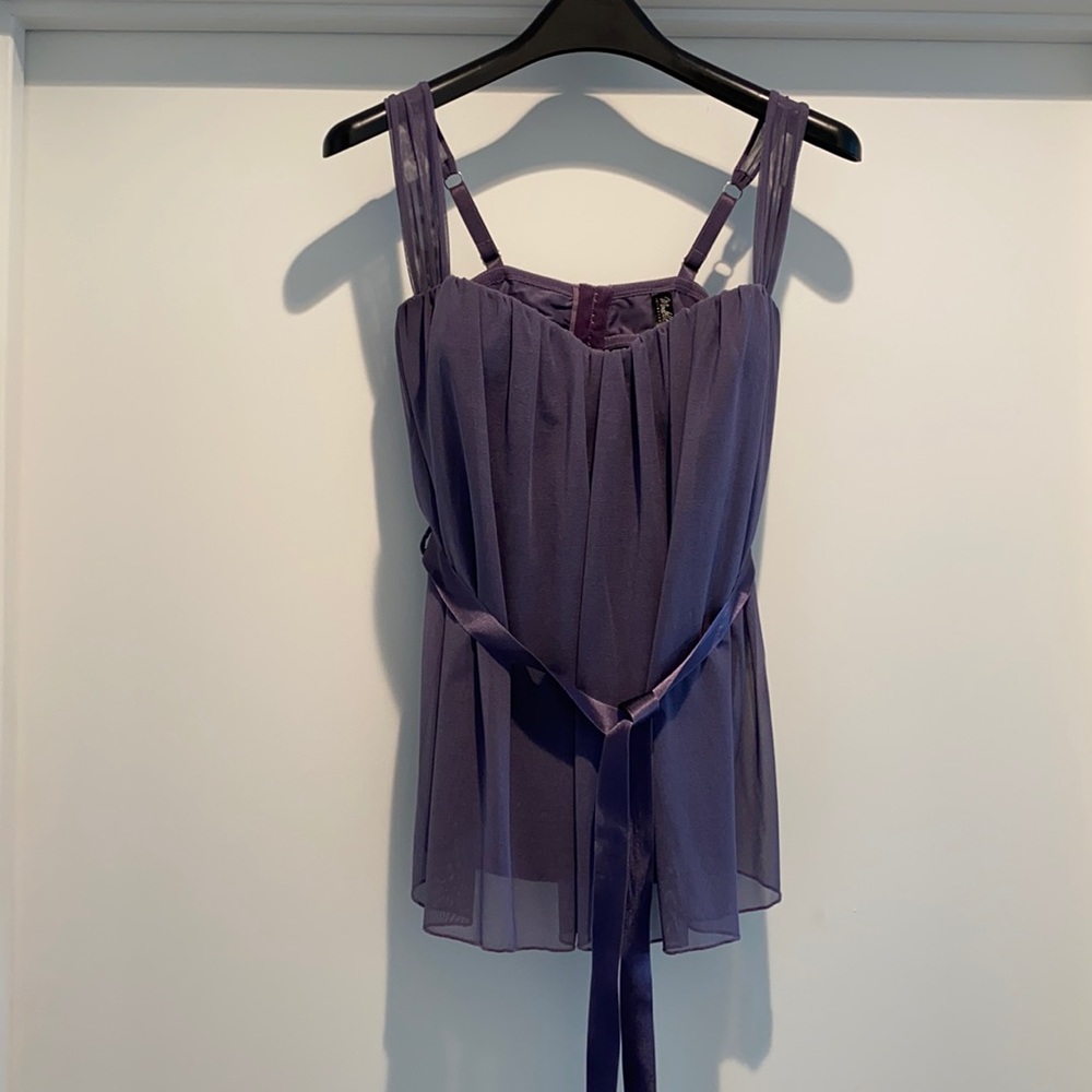 Gorgeous Built-in Bra Top, Lavender